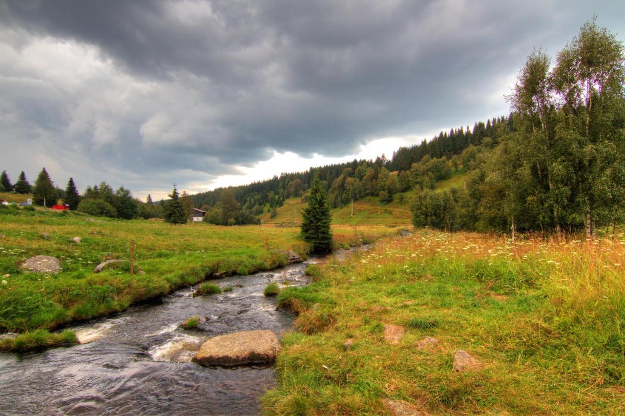 Wellness Chata Kastanek Kvilda Zewnętrze zdjęcie